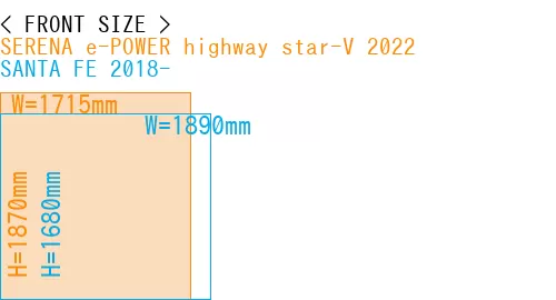 #SERENA e-POWER highway star-V 2022 + SANTA FE 2018-